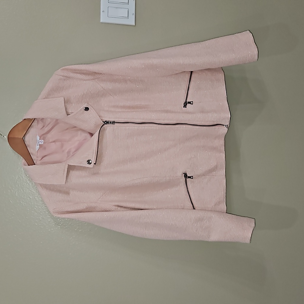 Candies pink textured Blazer size 2X